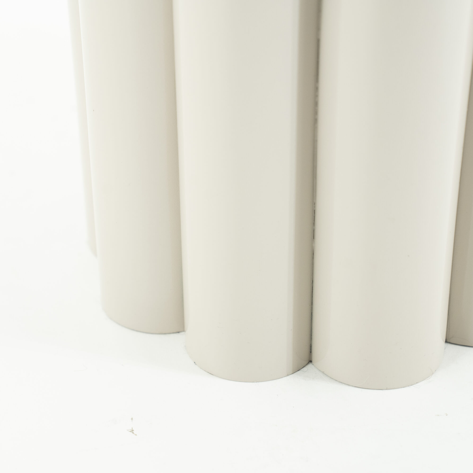 Bijzettafel Olympa Metaal Ø33cm - Beige - Afbeelding 7