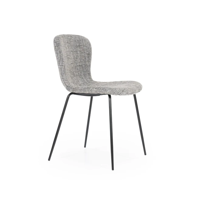 Eetkamerstoel Lass - Antraciet - Afbeelding 4