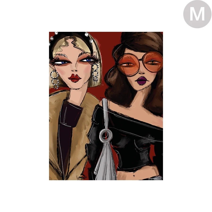 Wandkleed Fall friends - zelf samenstellen - Afbeelding 2