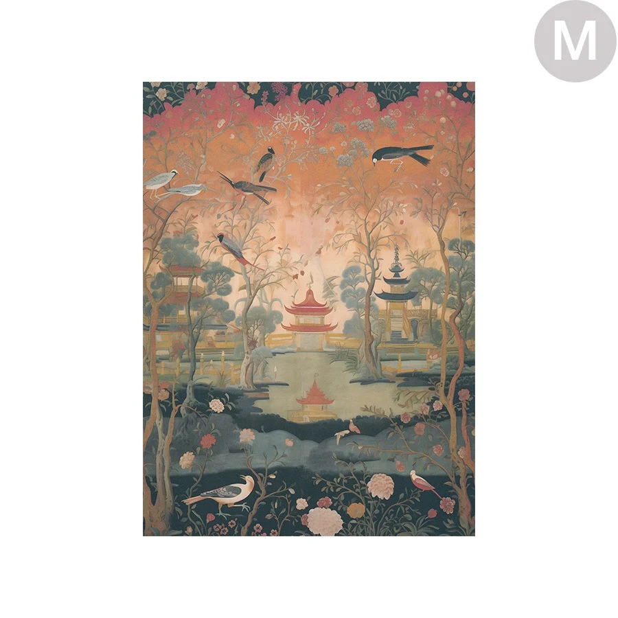 Wandkleed Oriental Night - zelf samenstellen - Afbeelding 2