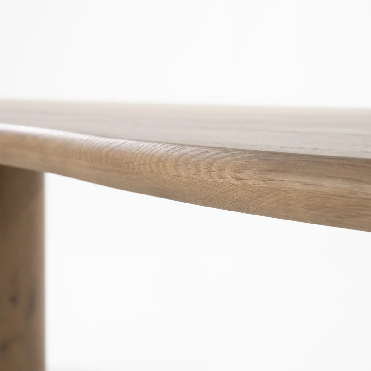 Organische Eettafel Josh 250 x 110 cm- kleur Bruin - Afbeelding 4