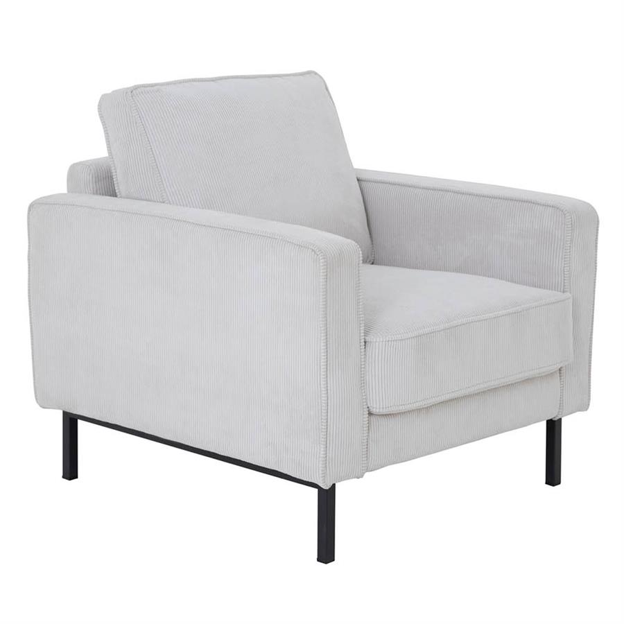 Fauteuil Norwich Rib - Ivory