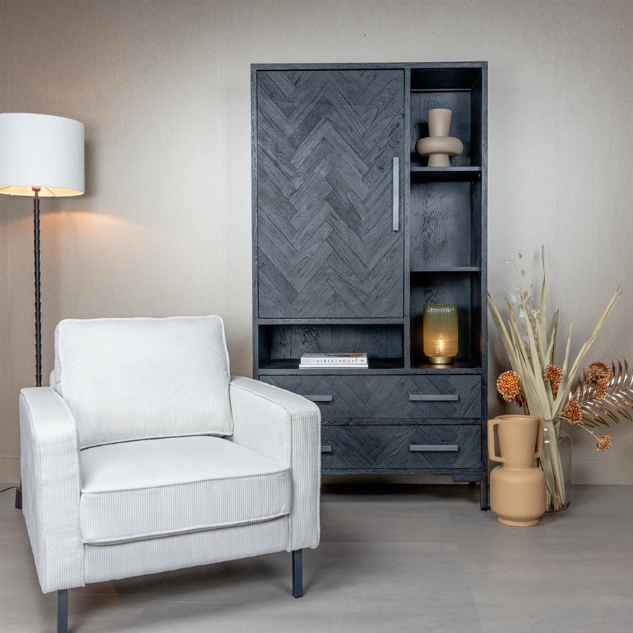 Fauteuil Norwich Rib - Ivory - Afbeelding 3