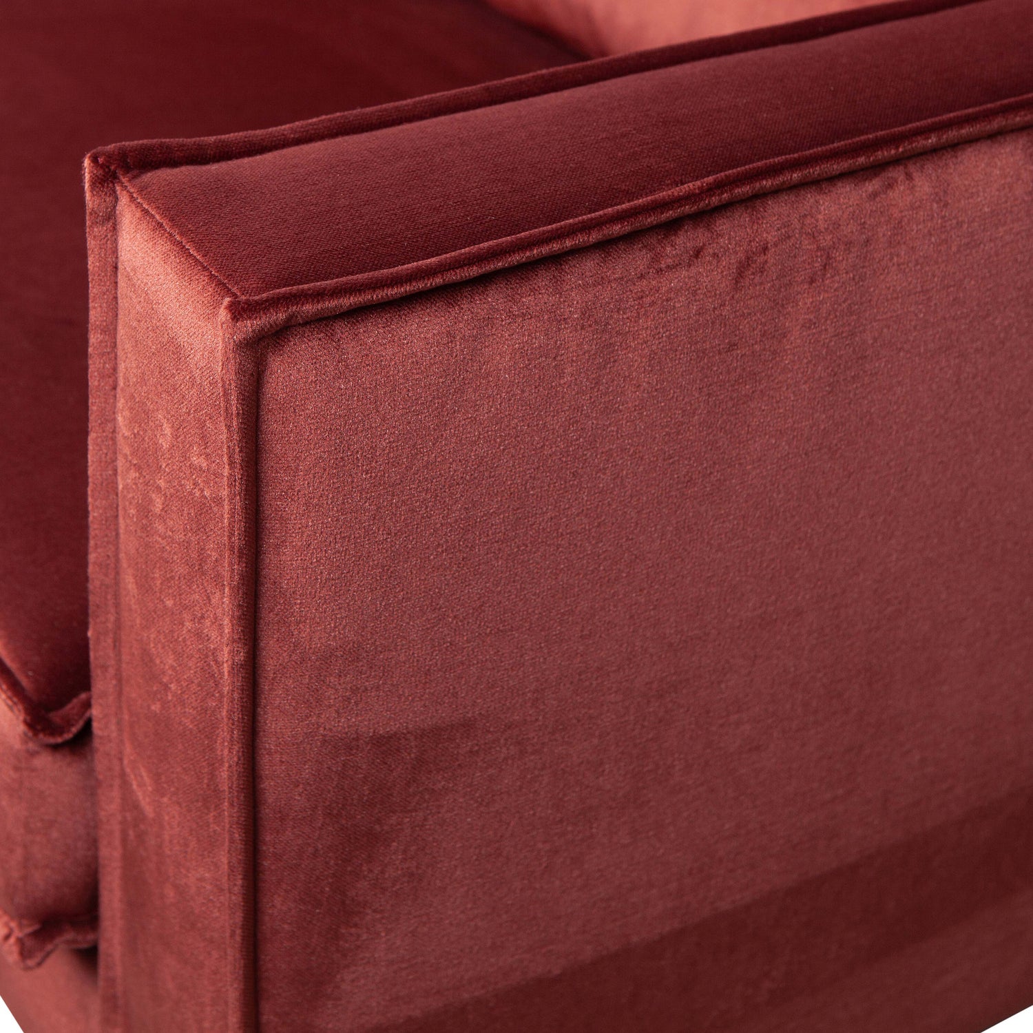 Rodeo bank 2,5-zits velvet chestnut - Afbeelding 3