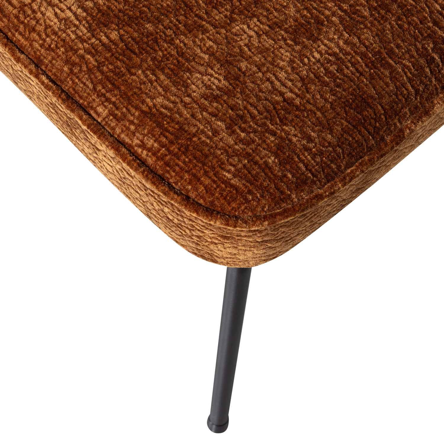 Eetkamerstoel Vogue Chenille - Middenbruin - Afbeelding 8