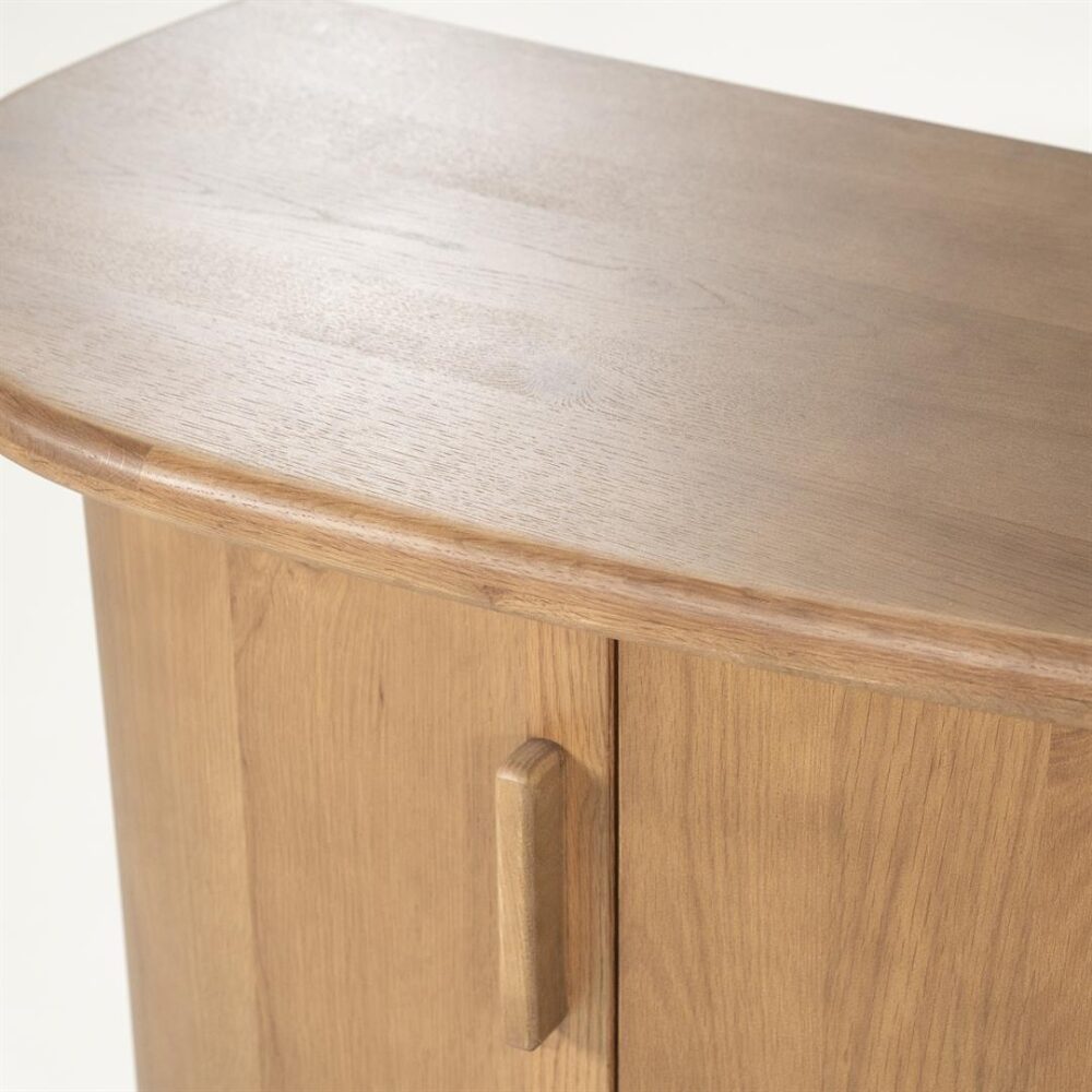 Dressoir Josh Eikenhout 180cm - Bruin - Afbeelding 3