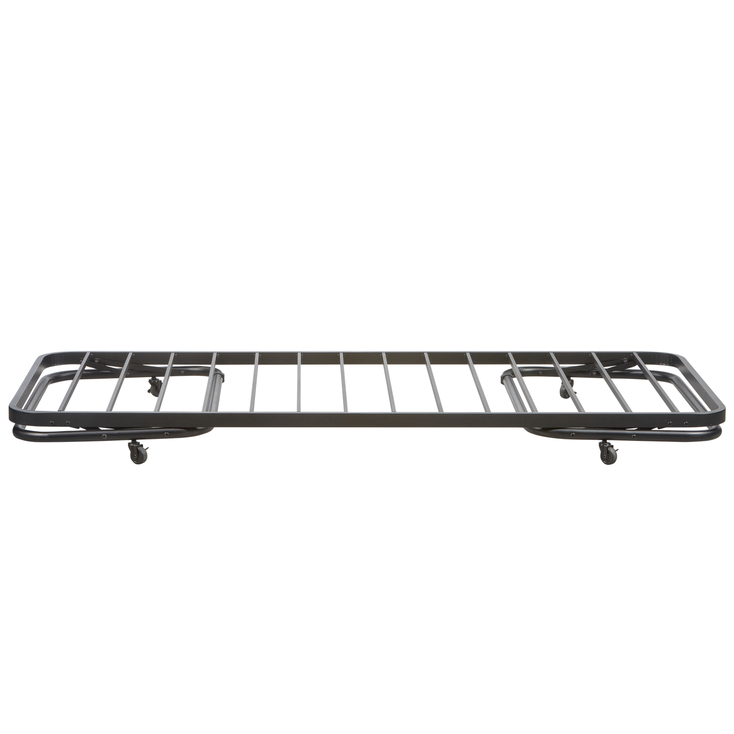 Eenpersoons Lucy Onderschuifbed 90x200 cm - Metaal Zwart - Afbeelding 6