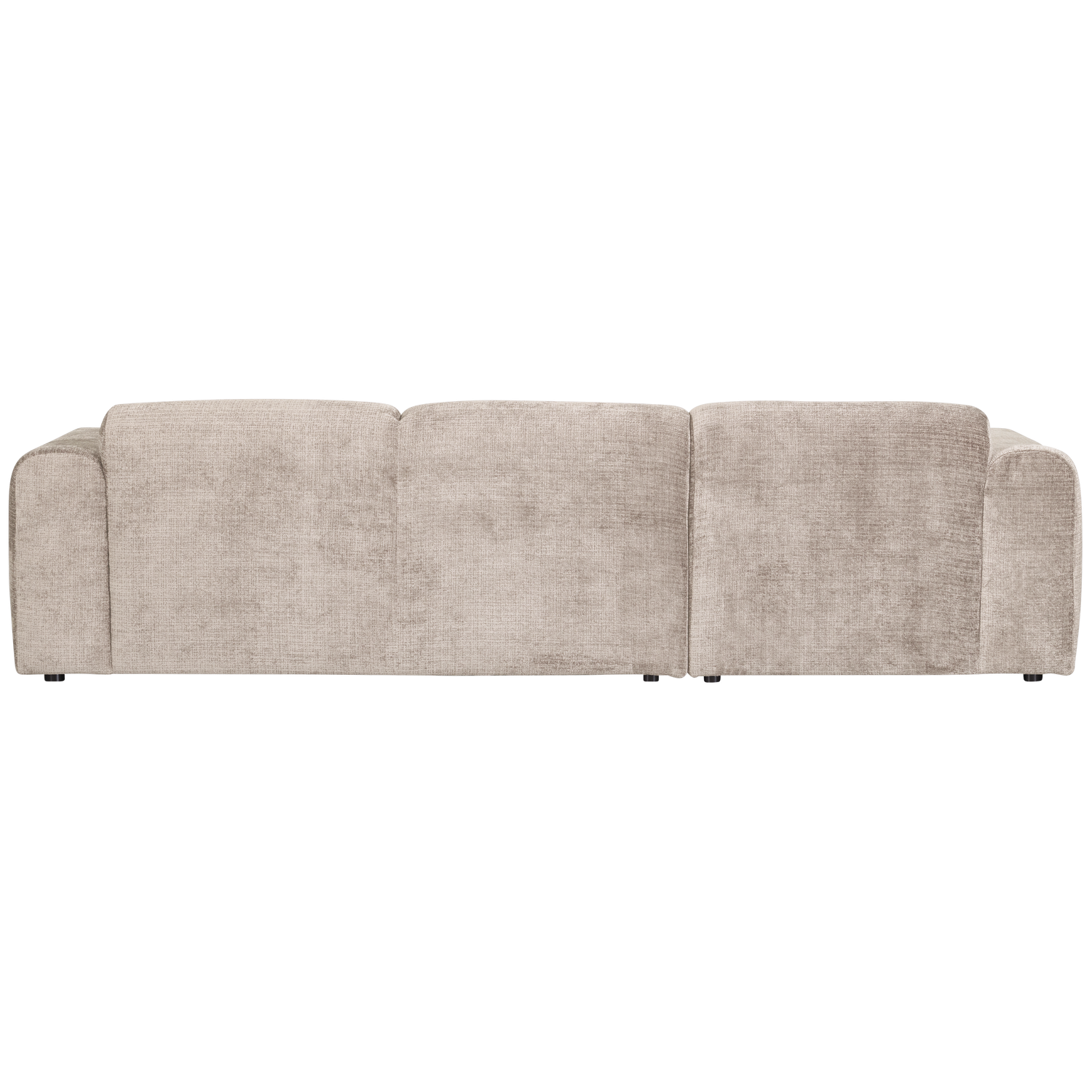 Cloud Loungebank links geweven chenille naturel - Afbeelding 4