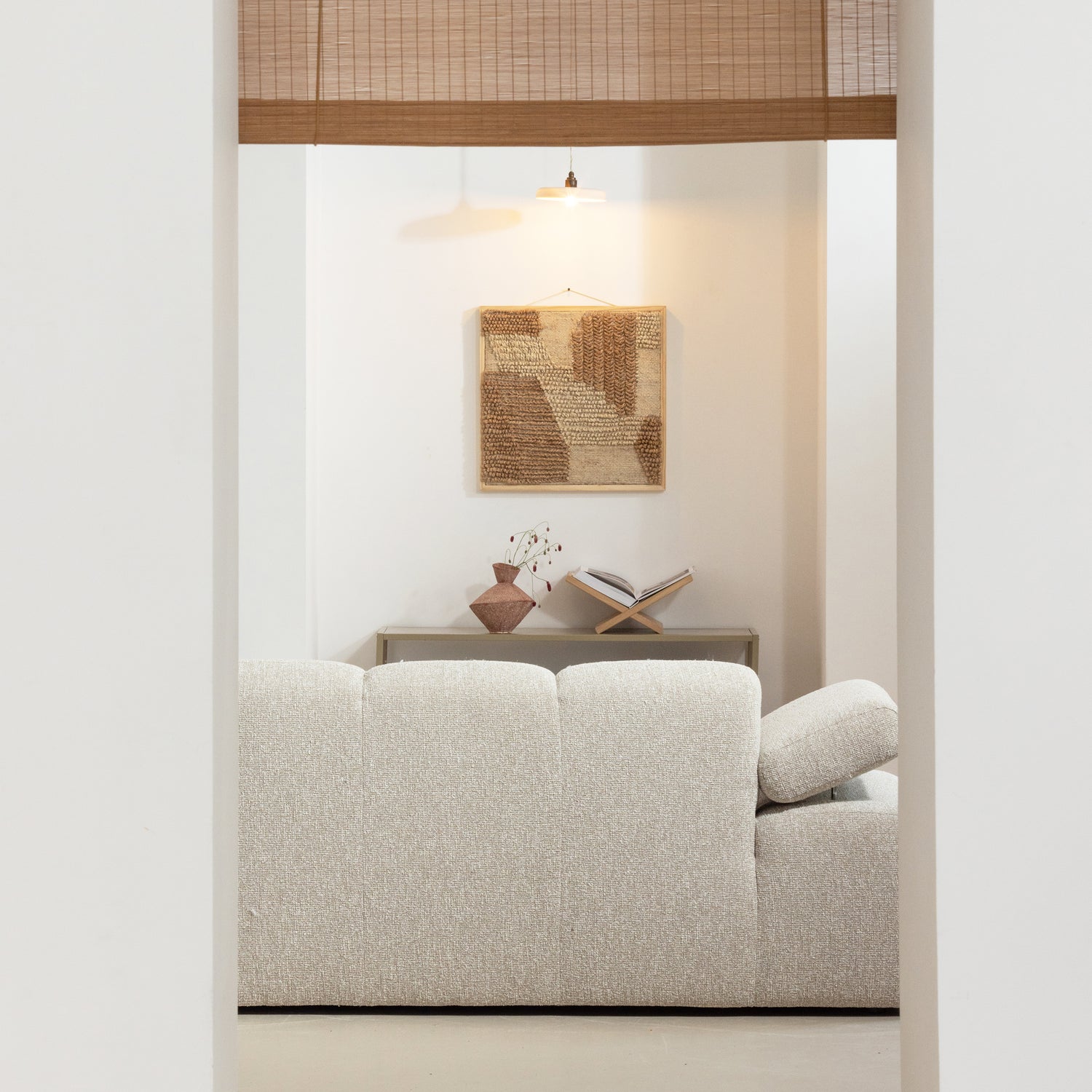 TV-meubel Teun 120cm, kleur Clay - Afbeelding 2