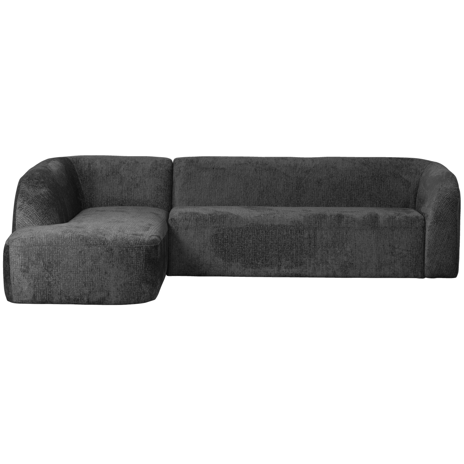 Sloping hoekbank links structure velvet mountain - Afbeelding 2