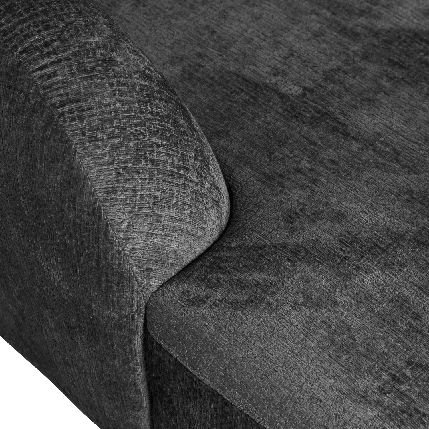 Sloping hoekbank links structure velvet mountain - Afbeelding 5