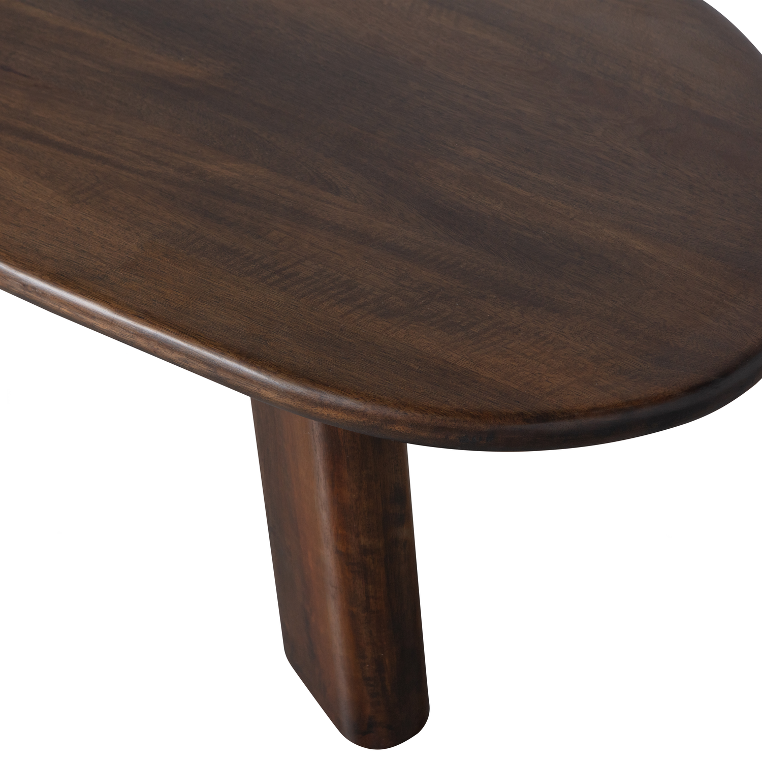 Organische Bijzettafel Odile - Mangohout