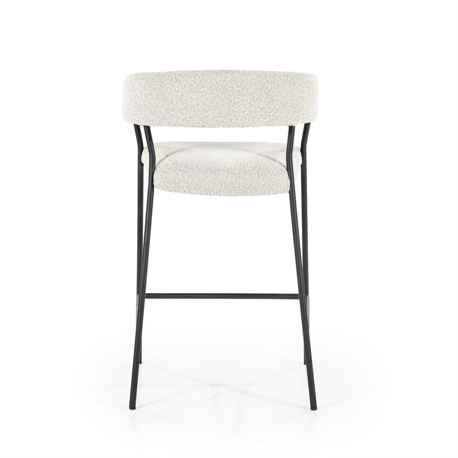 Barkruk Luka Bouclé - beige (zithoogte 68cm) - Afbeelding 12