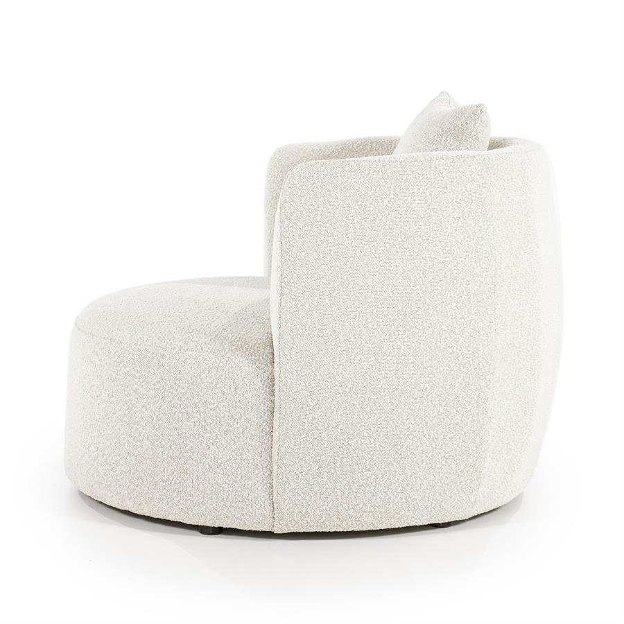 Fauteuil Louis Bouclé - Beige - Afbeelding 11