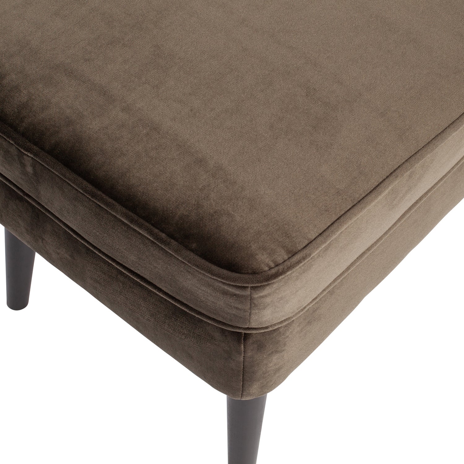 Hocker Rocco Fluweel Groen - Afbeelding 4