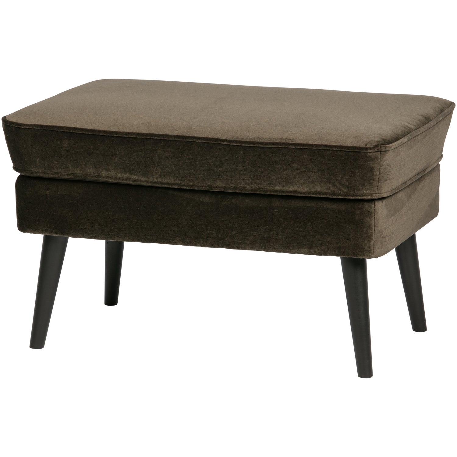 Hocker Rocco Fluweel Groen