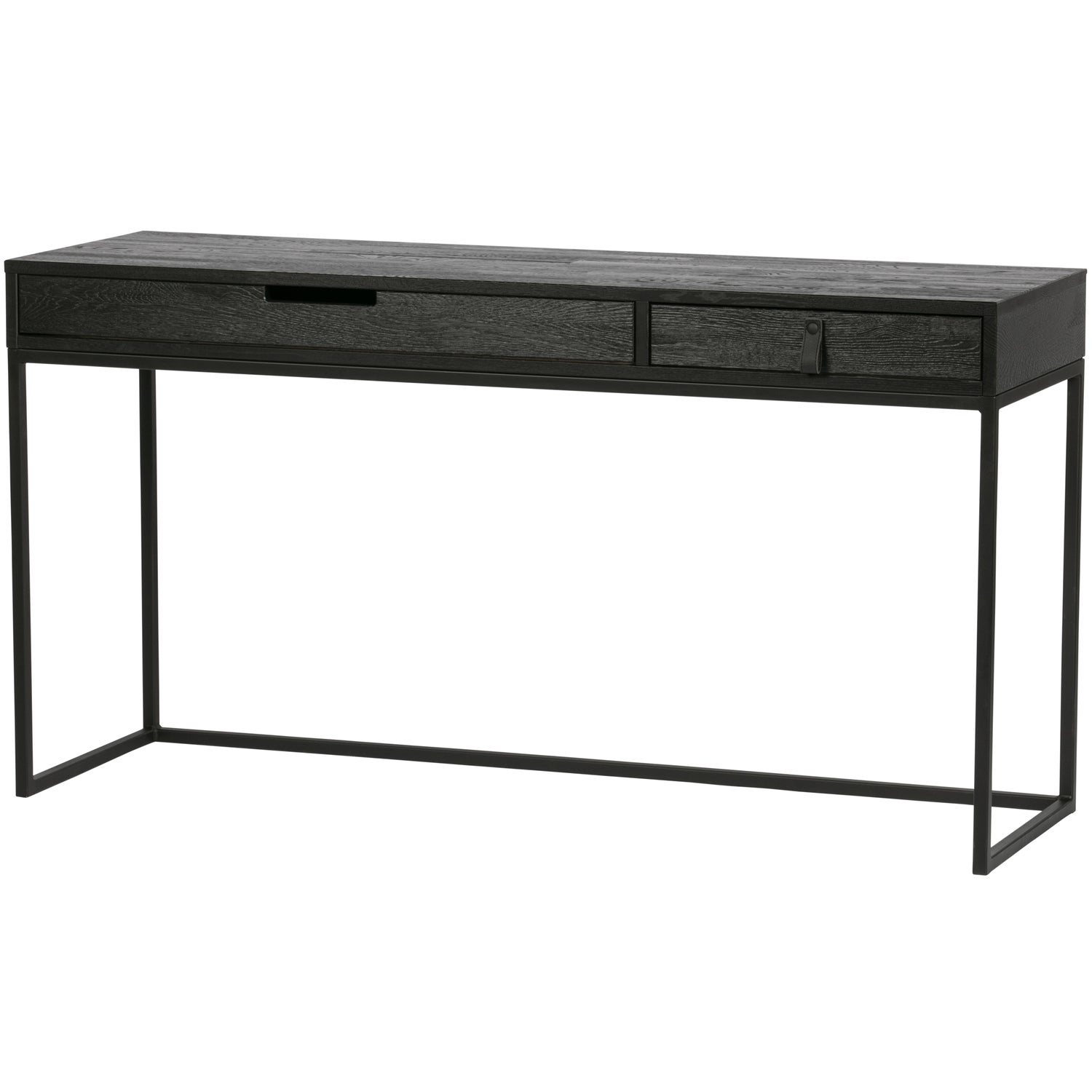 Bureau Silas 140 x 44cm, kleur Zwart - Afbeelding 2