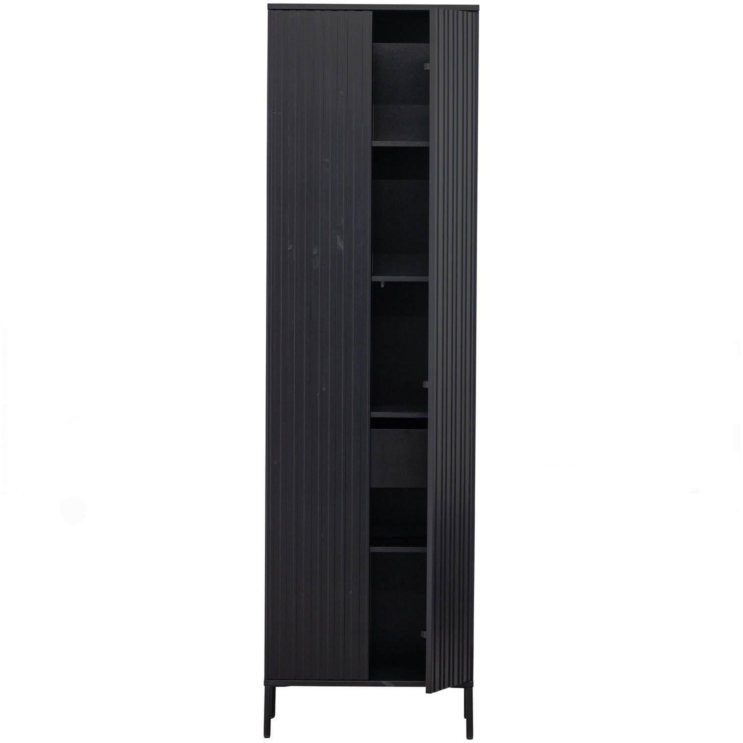 Opbergkast New Gravure 120 x 60cm - Zwart - Afbeelding 6