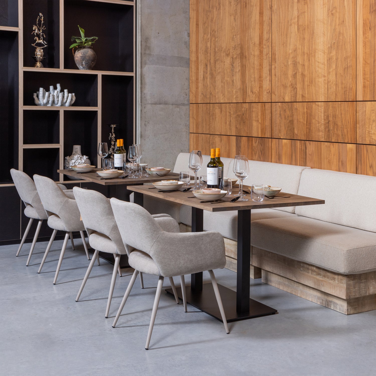 Eetkamerstoel Jenny Geweven - naturel - Afbeelding 12