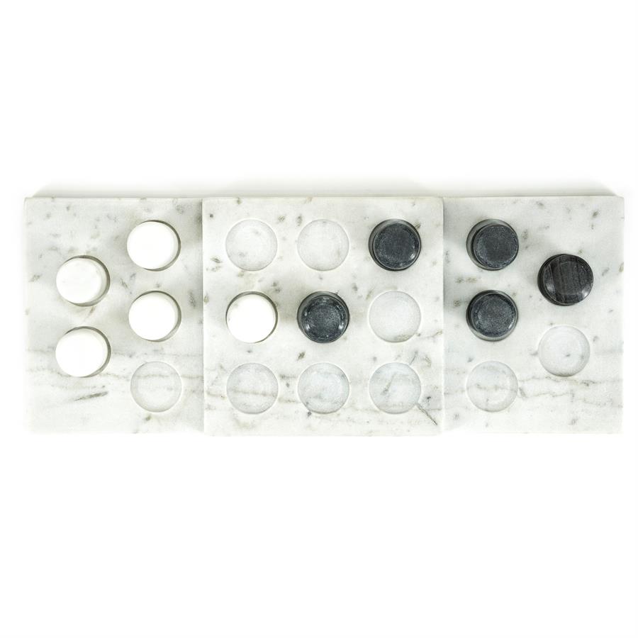 Ornament Tic Tac Toe Marmer - Afbeelding 9