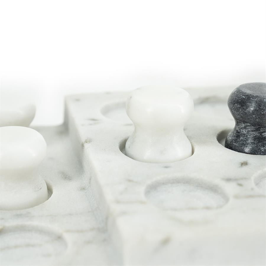 Ornament Tic Tac Toe Marmer - Afbeelding 11