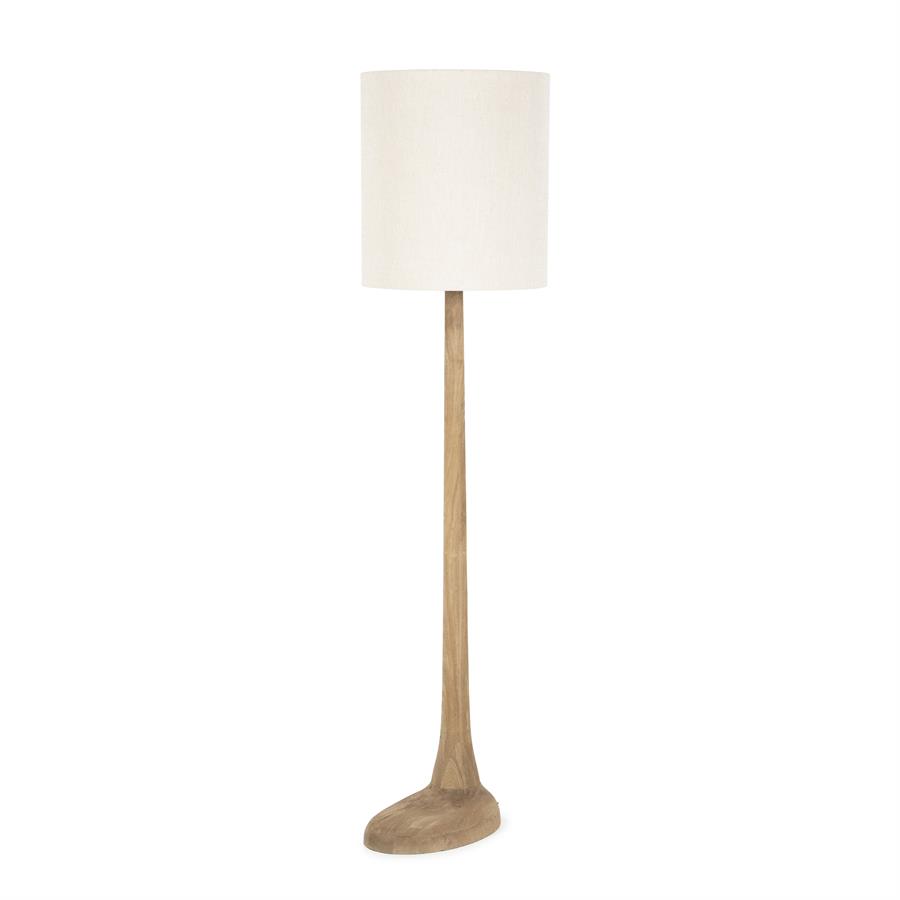 Vloerlamp Rine 183.5cm Hoog - Bruin - Afbeelding 4