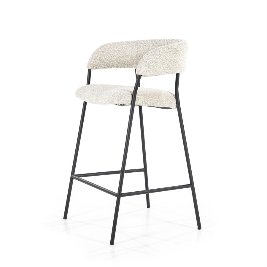 Barkruk Luka Bouclé - beige (zithoogte 68cm) - Afbeelding 20