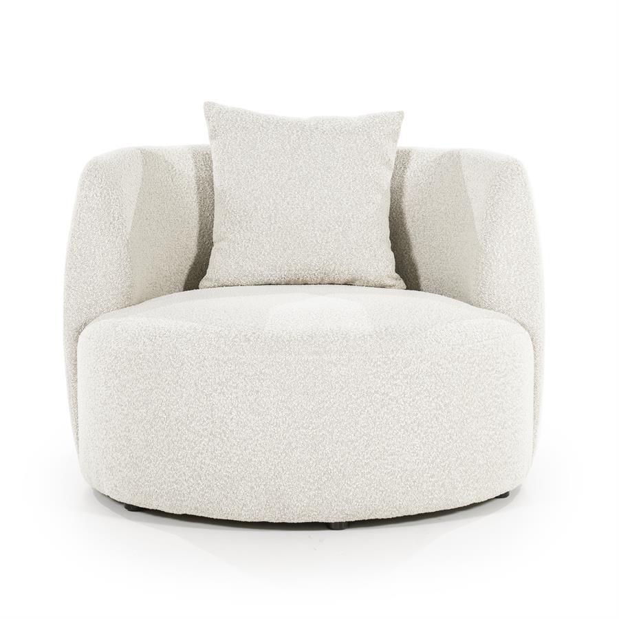 Fauteuil Louis Bouclé - Beige - Afbeelding 21
