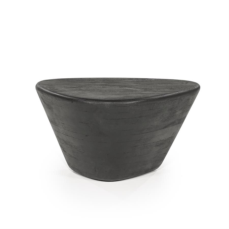 Salontafel Mila Mangohout Zwart - 70x53cm - Afbeelding 8