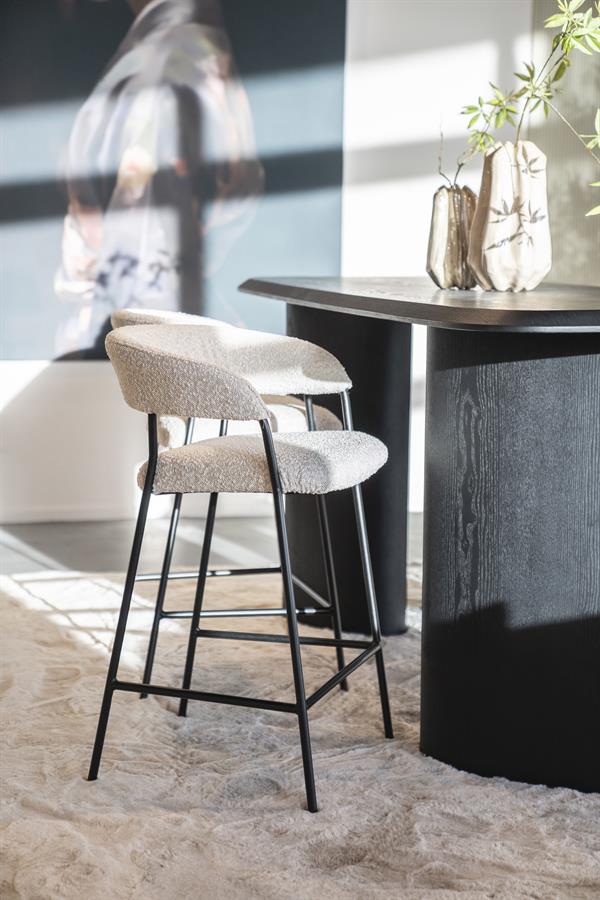 Barkruk Luka Bouclé - beige (zithoogte 68cm) - Afbeelding 31