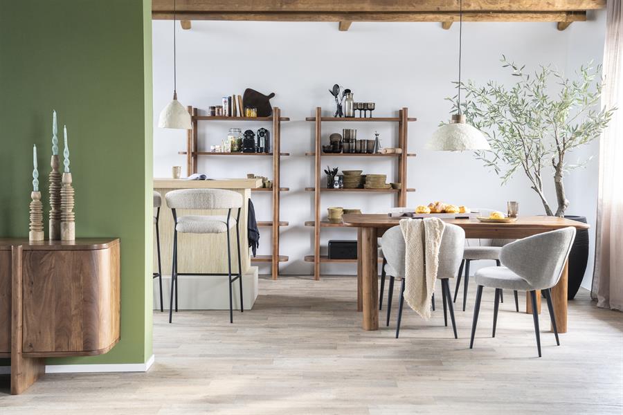 Barkruk Luka Bouclé - beige (zithoogte 68cm) - Afbeelding 33