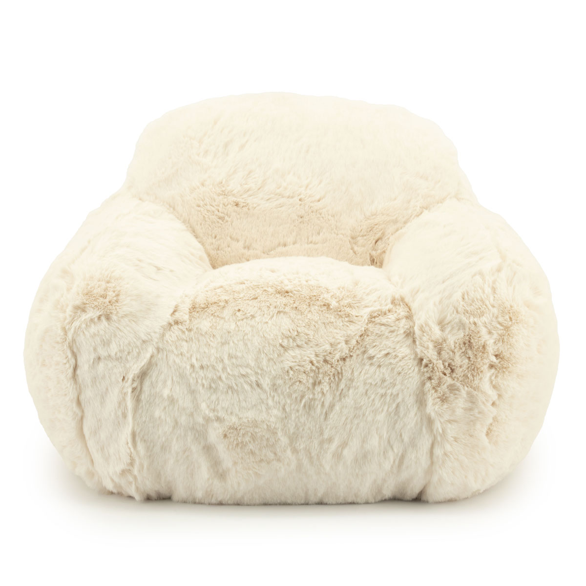 Kinderfauteuil Hug Fluffy - Taupe - Afbeelding 5