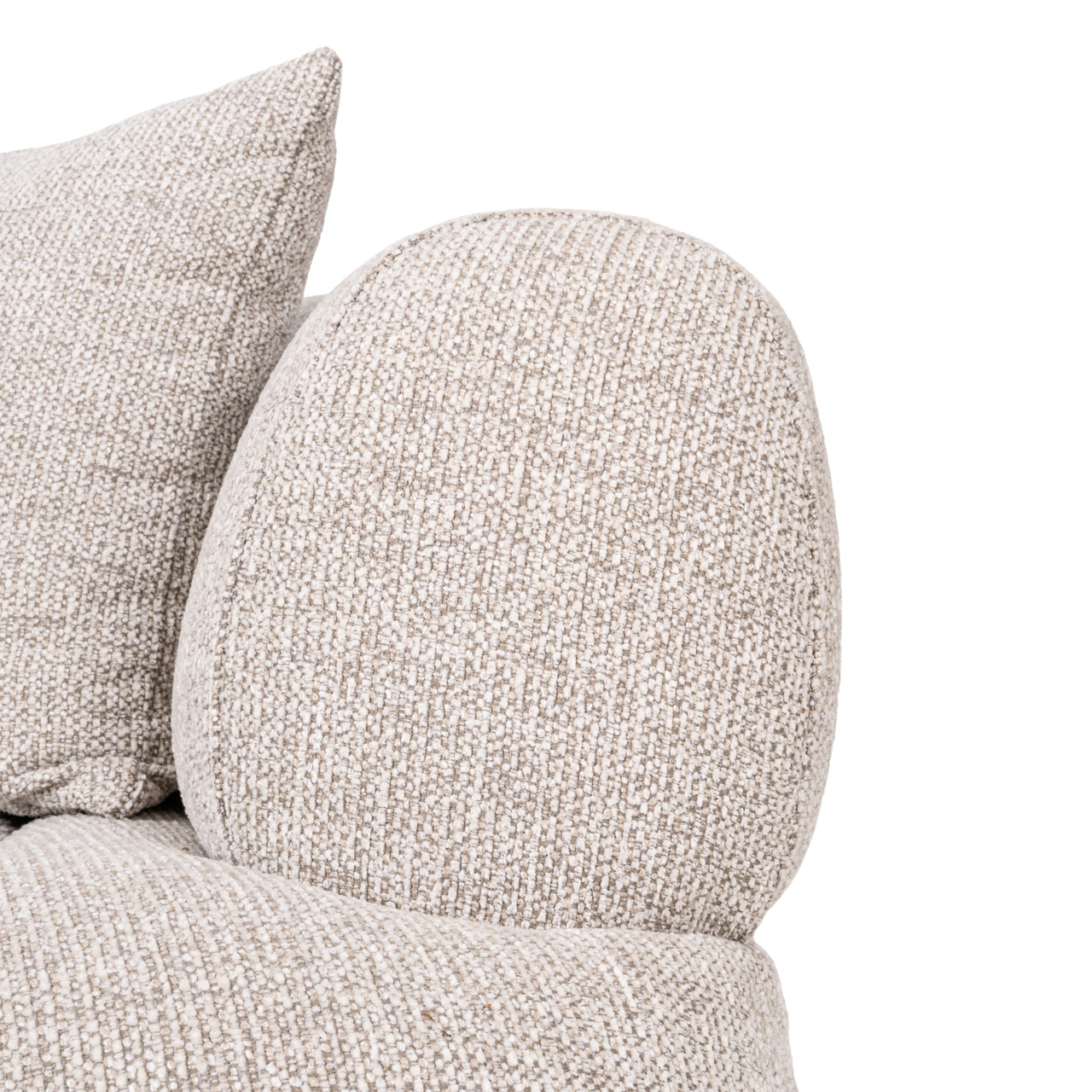 Organische Bank Amelia Geweven stof - Naturel - Afbeelding 6