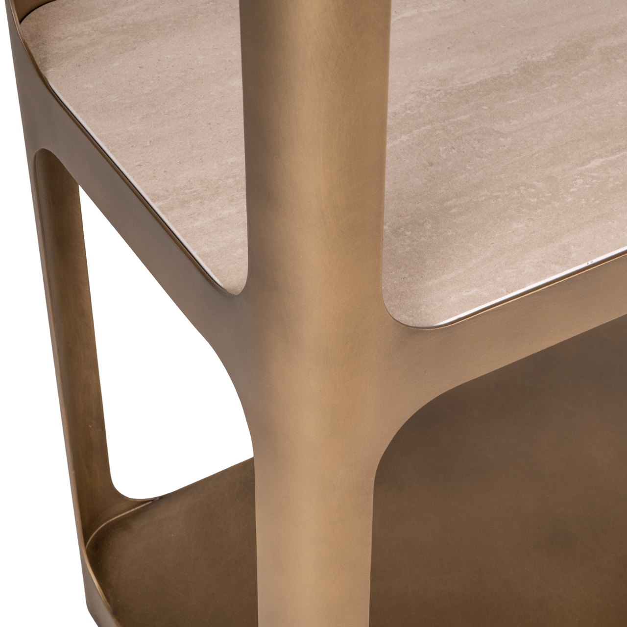 Wandkast Claridge Keramiek/Glas en ijzer 210 x 100cm - Afbeelding 7