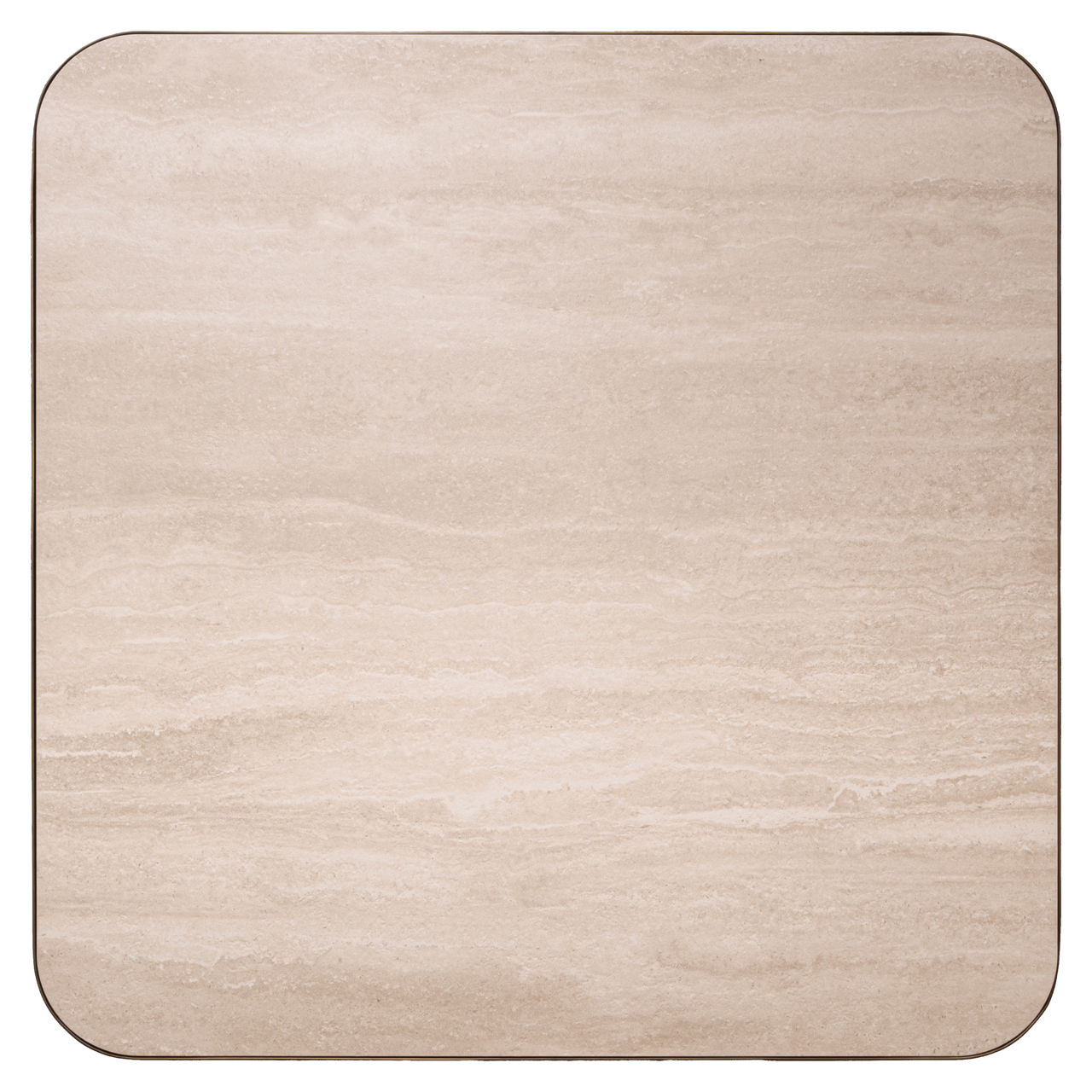Vierkante Salontafel Claridge Keramiek - Beige 100x100cm - Afbeelding 5
